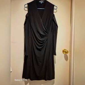 Lauren,Ralph Lauren, Black Cold Shoulder Dress , Never Been Worn